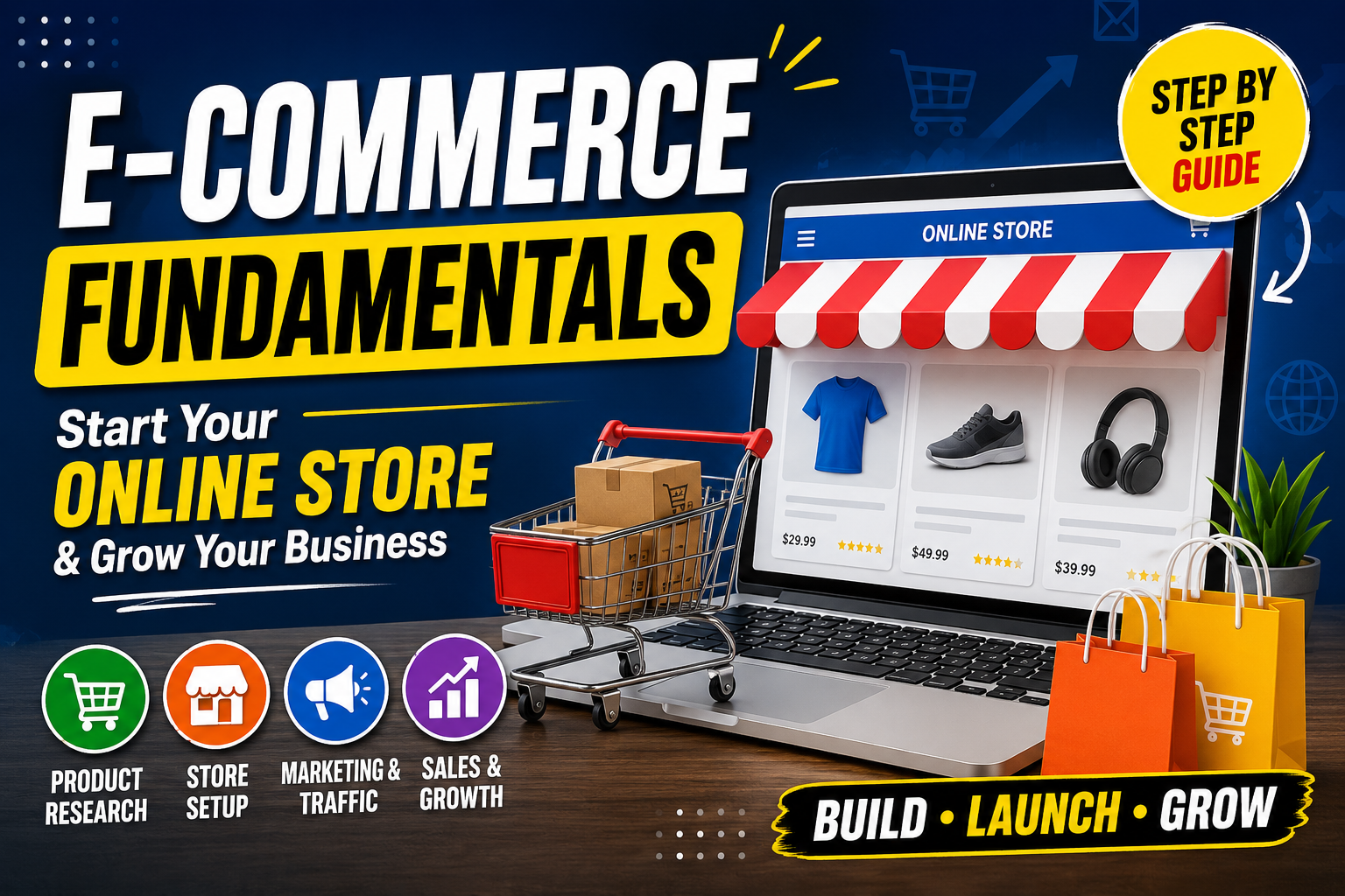 E-Commerce Fundamentals: Build & Grow a Successful Online Store